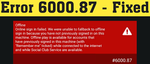 what happen to my social club account? Error 6000.87 :: Grand